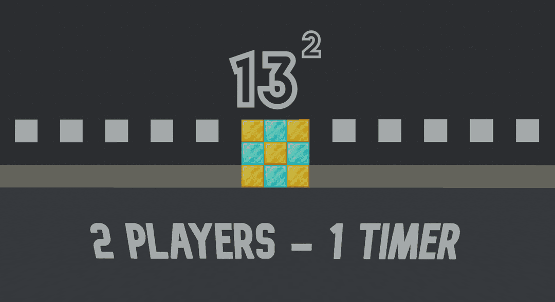 The logo for 13^2, a Minecraft map for 1.16.1 by Henzoid on MCCreations