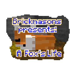 The logo for A Fox's Life, a Minecraft map for 1.17.1 by LegoBro on MCCreations