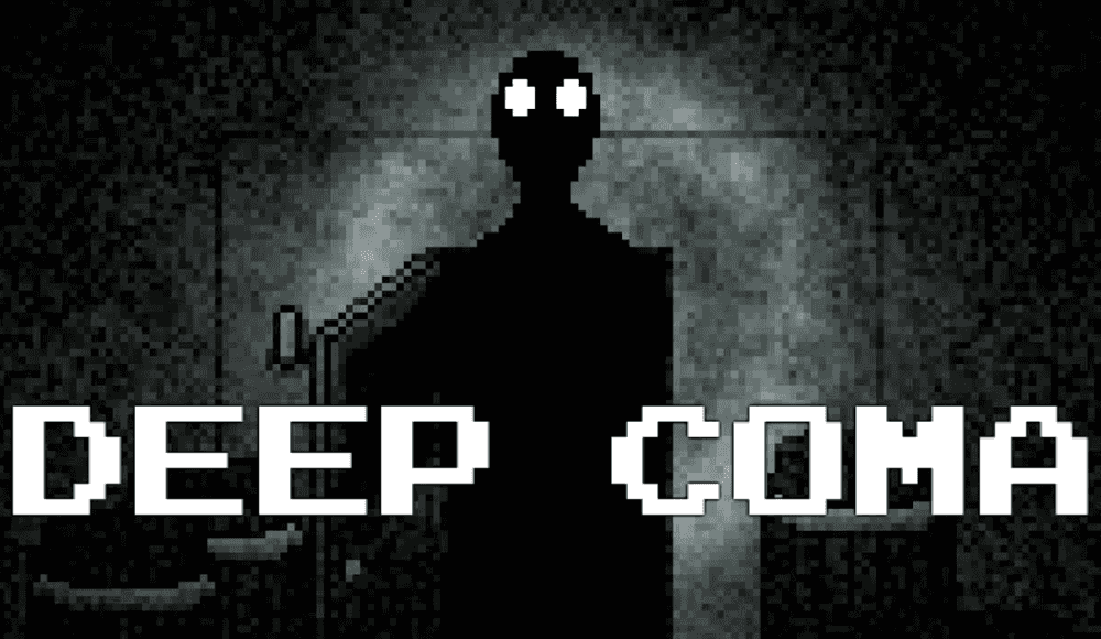The logo for DEEP COMA, a Minecraft map for 1.14.4 by SeriousCraft on MCCreations