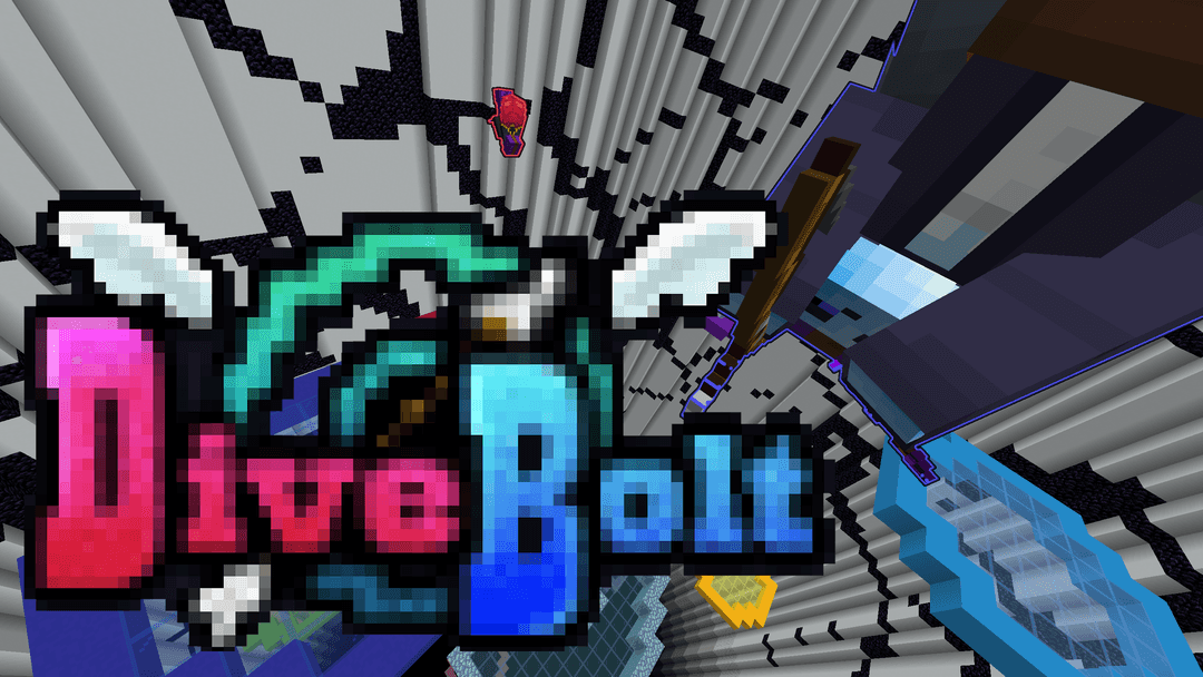 DiveBolt的标志—由Jackelton为Minecraft1.19+创作的Minecraftmap，上传于MCCreations