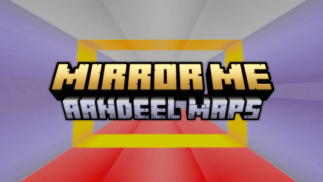 The logo for Mirror Me, a Minecraft map for 1.17.1 by Aandeel Maps on MCCreations