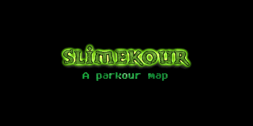 The logo for Slimekour, a Minecraft map for 1.18.1 by CubeTheLord on MCCreations