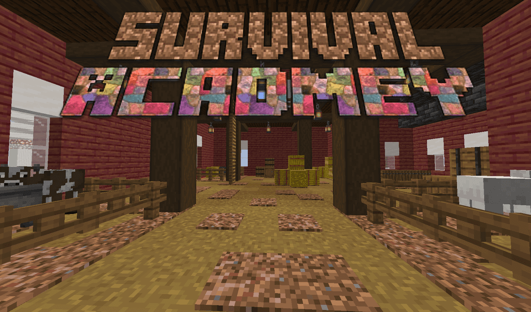 Survival Academy的标志—由MagicJoshua为Minecraft1.19.2创作的Minecraftmap，上传于MCCreations