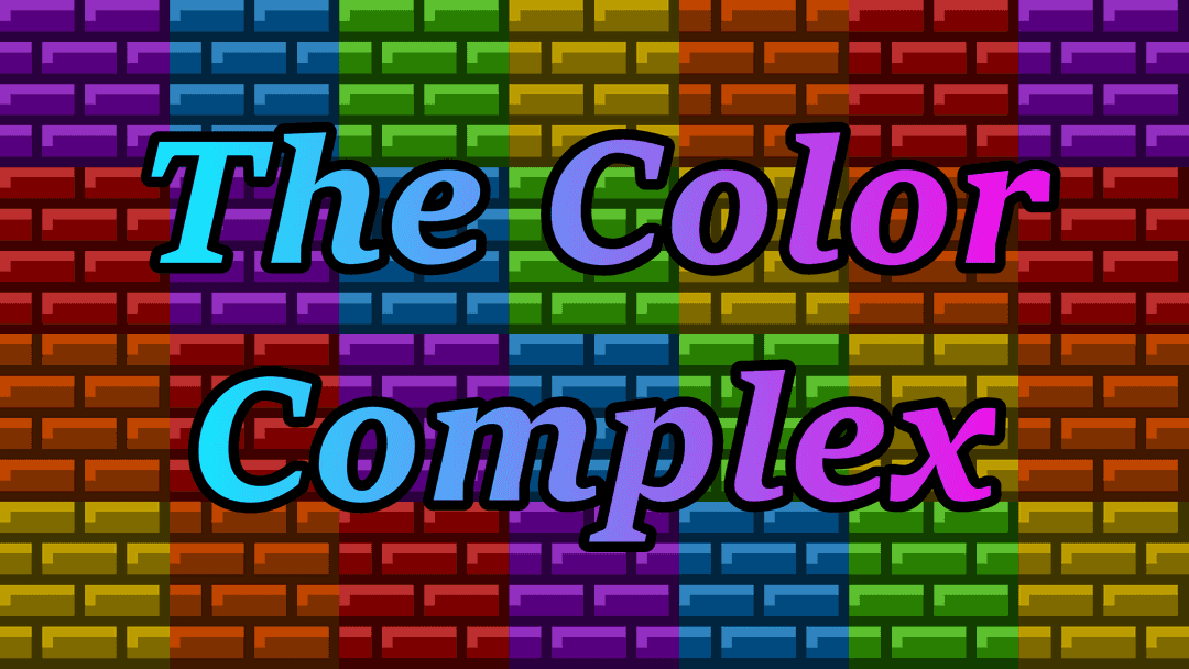 The logo for The Color Complex, a Minecraft map for 1.16.5 by Stockley_ on MCCreations