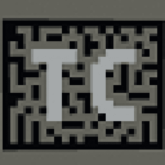 The logo for Twisted Corridors, a Minecraft map for 1.15.2 by DeuxiemeCarlin on MCCreations