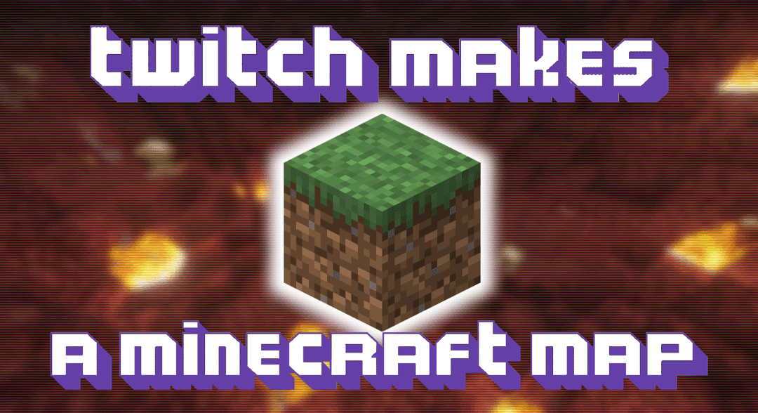 The logo for Twitch Makes a Minecraft Map, a Minecraft map for 1.16.3 by Henzoid on MCCreations