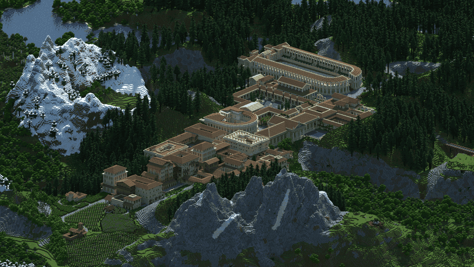 Eternal Empire的标志—由Resister为Minecraft1.21.1创作的Minecraftmap，上传于MCCreations