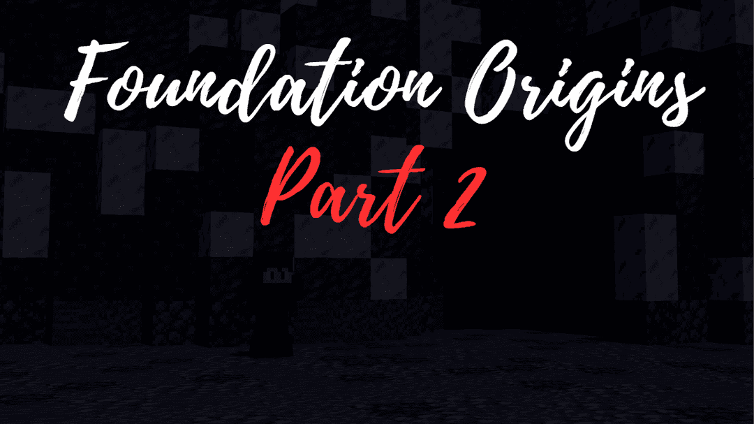 The logo for Foundation Origins Part 2, a Minecraft map for 1.20.4 by Found 18 on MCCreations