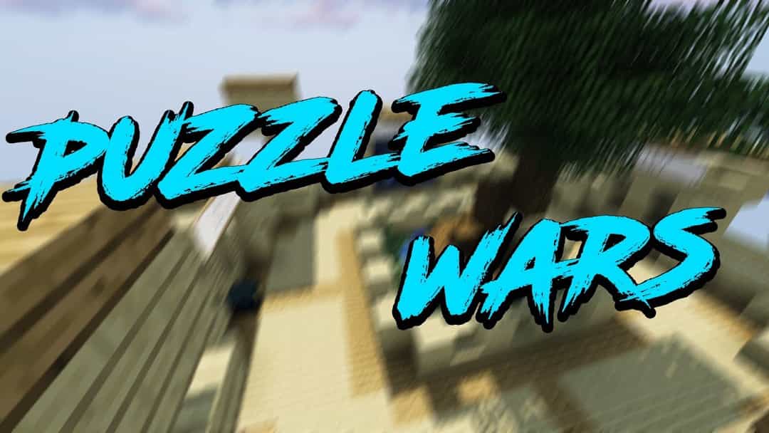 Puzzle Wars的标志—由Azerus Team为Minecraft1.20.4创作的Minecraftmap，上传于MCCreations