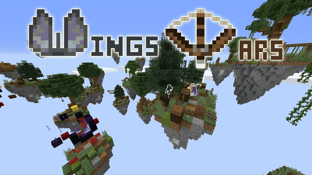 Wings Wars的标志—由Azerus Team为Minecraft1.20.2创作的Minecraftmap，上传于MCCreations