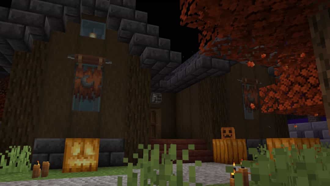 The logo for Fright Night Fashion, a Minecraft map for 1.21.3 by TheWorfer27 on MCCreations