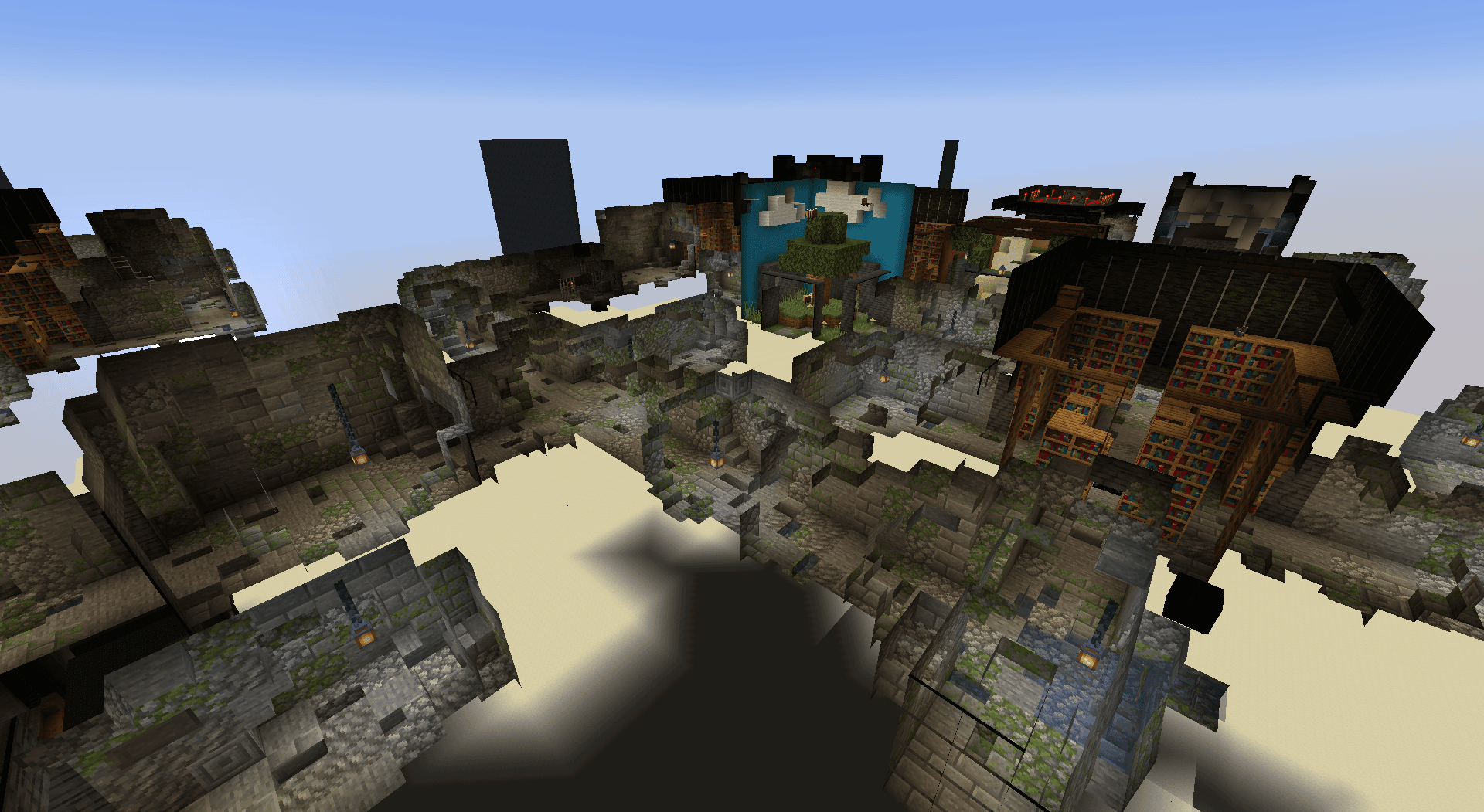 The logo for DunGen - A Demo, a Minecraft map for Minecraft 1.18.2 by LunaEclipse4304 on MCCreations