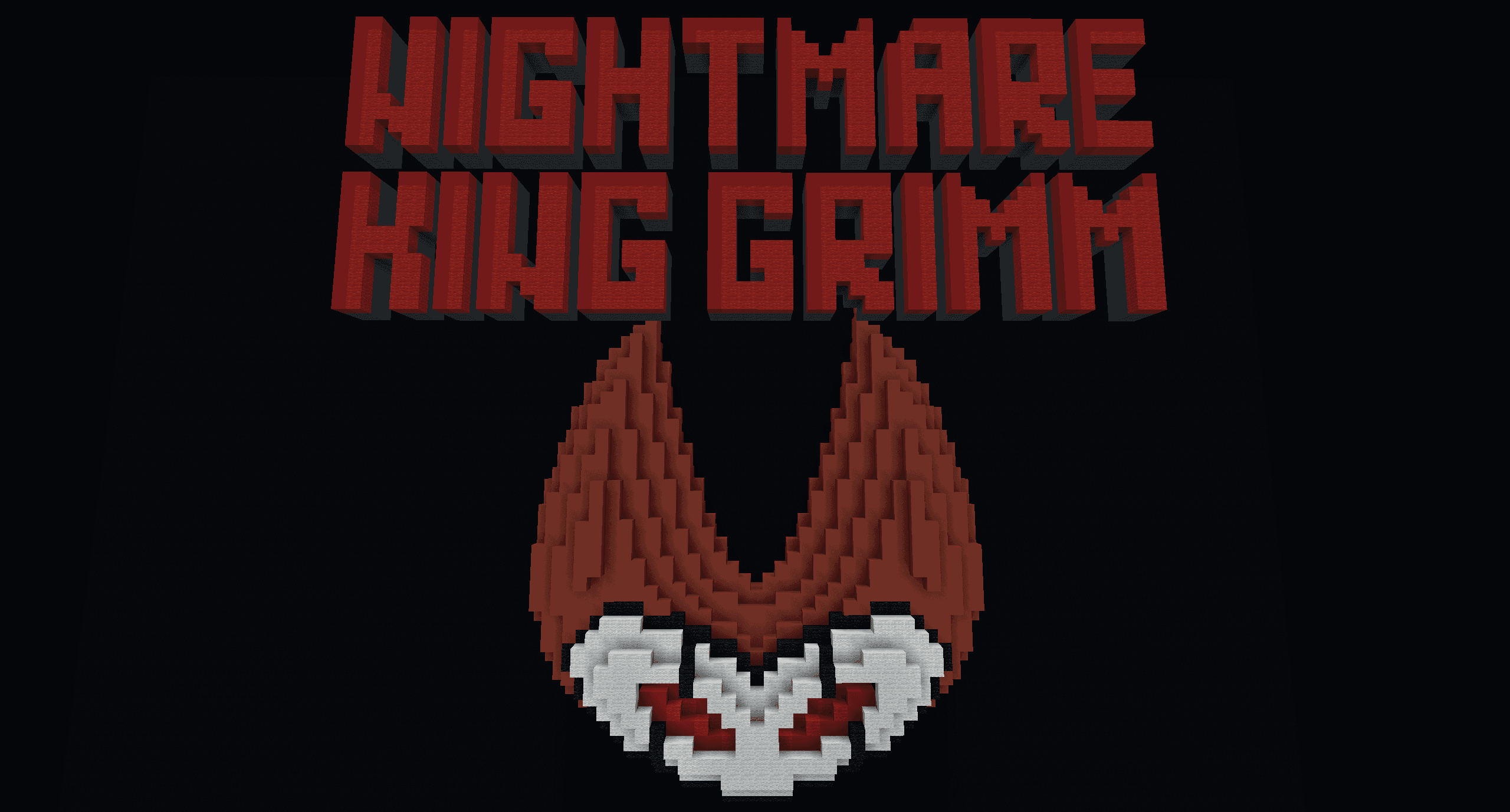 The logo for Nightmare King Grimm boss fight, a Minecraft map for Minecraft 1.16.5 by omegacannon on MCCreations