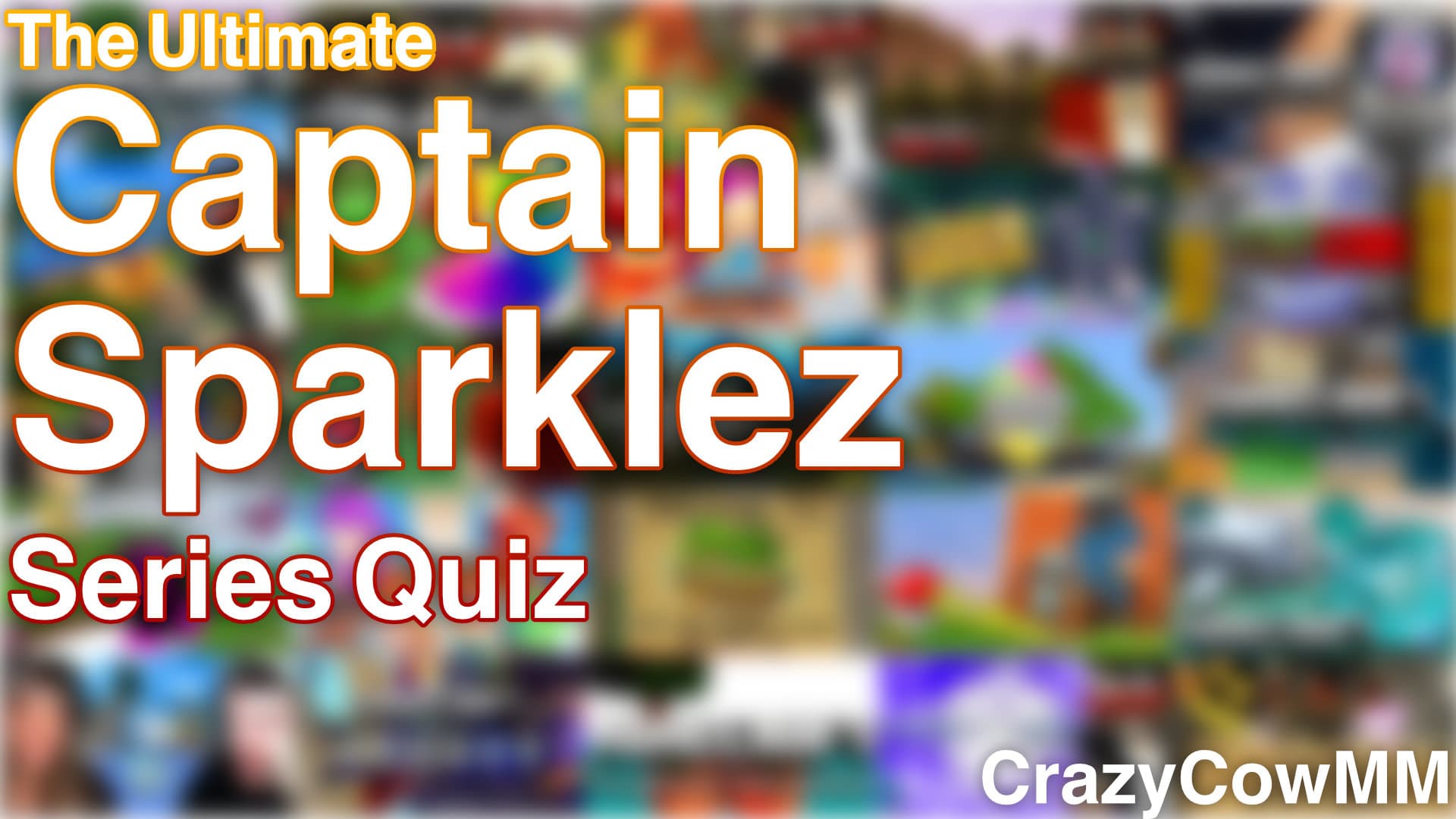 The Ultimate CaptainSparklez Series Quiz的标志，Minecraft地图