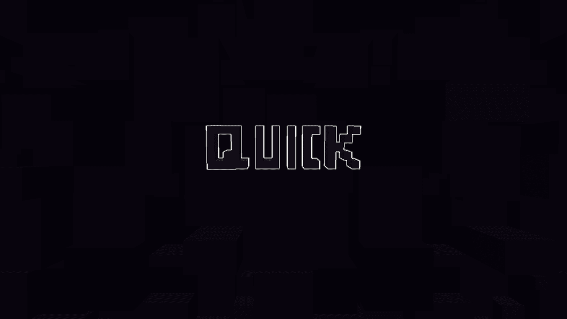 The logo for QUICK (Planet Pengwolf), a Minecraft map for Minecraft 1.21.4 by Spark Games on MCCreations