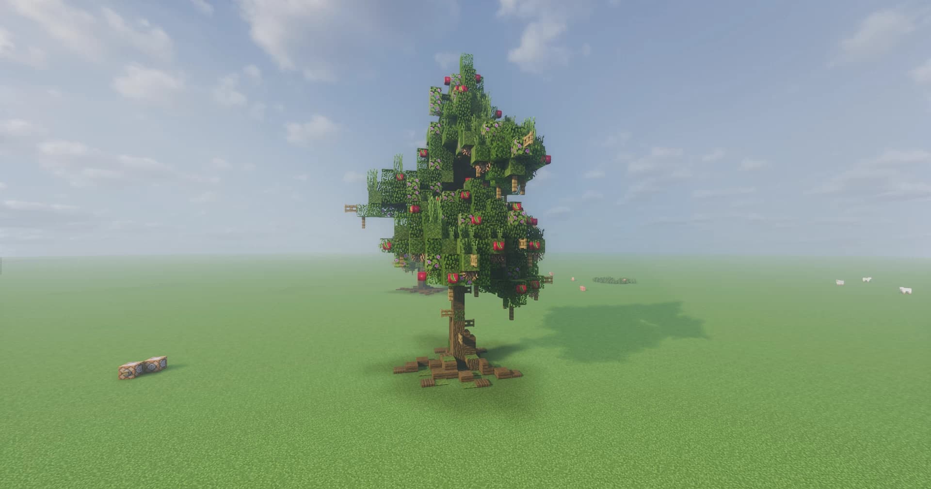 The logo for My First Oak Tree, a Minecraft map for Minecraft 1.20 by Alex Touens on MCCreations