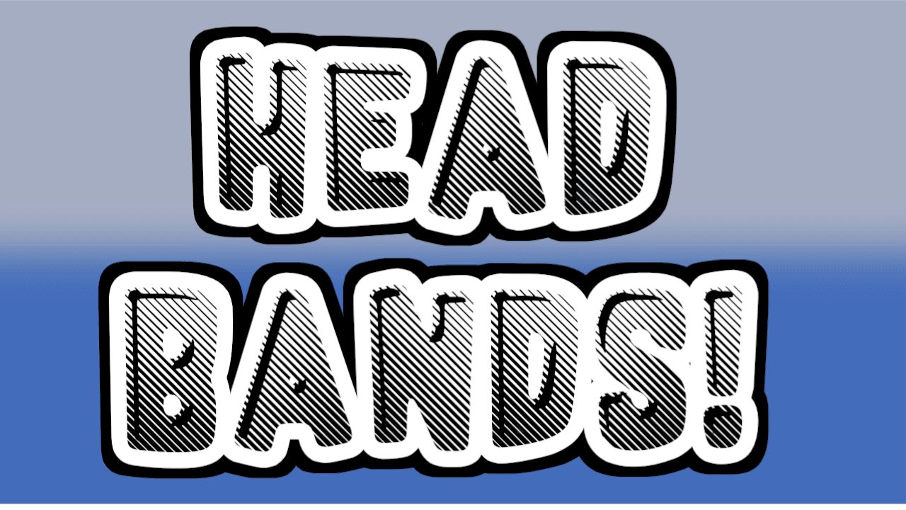 The logo for Head Bands! [Minecraft 1.14.2 Guessing Minigame], a Minecraft map for Minecraft 1.14.2 by CrazyCowMM on MCCreations