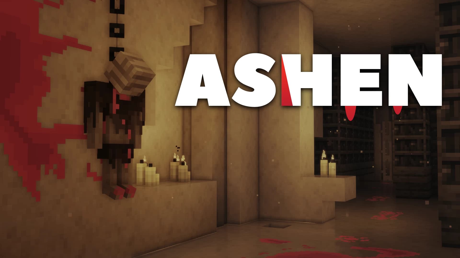 MinecraftのマップAshen (Horror Map)のロゴ