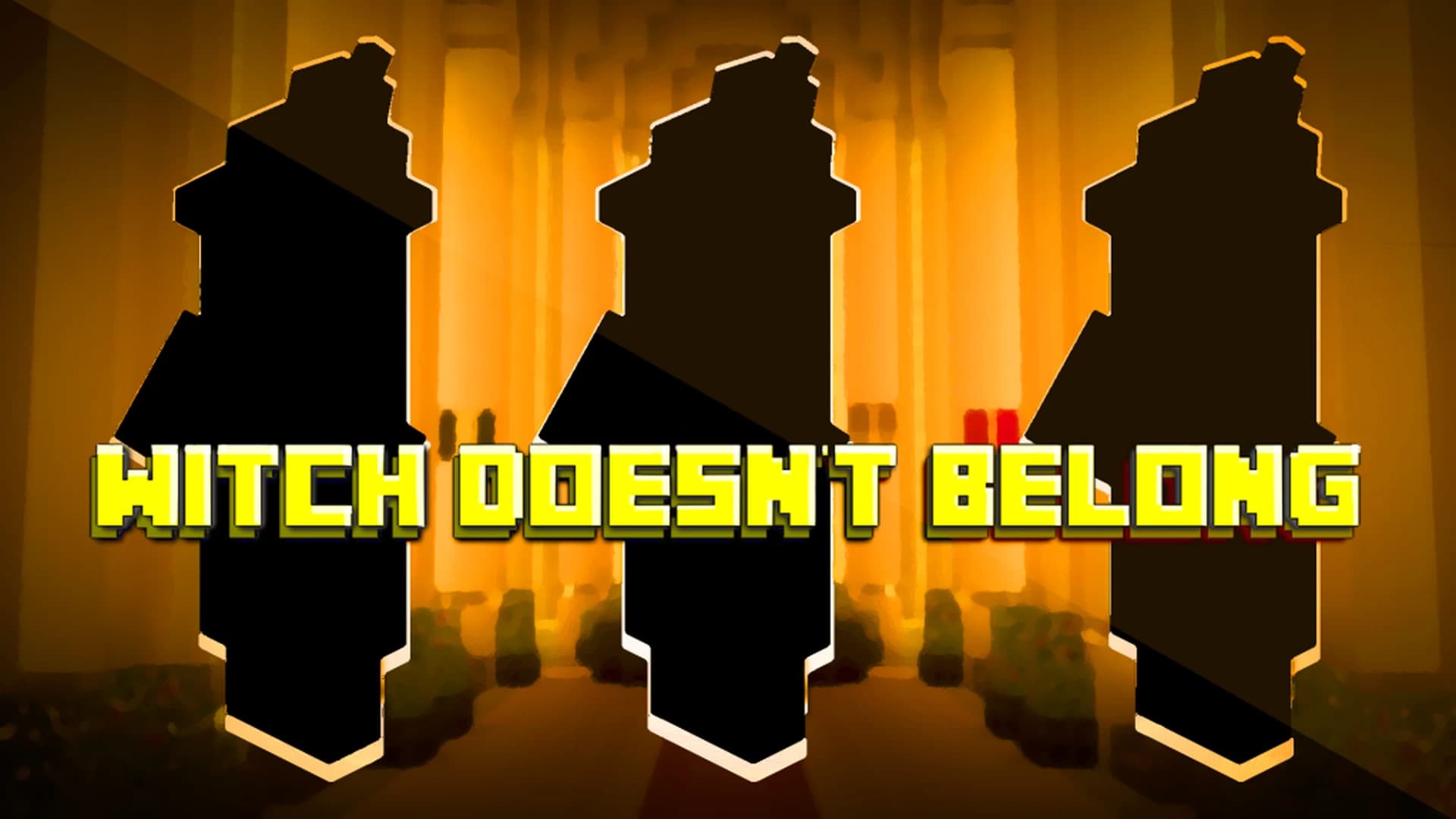 MinecraftのマップWitch Doesn't Belongのロゴ