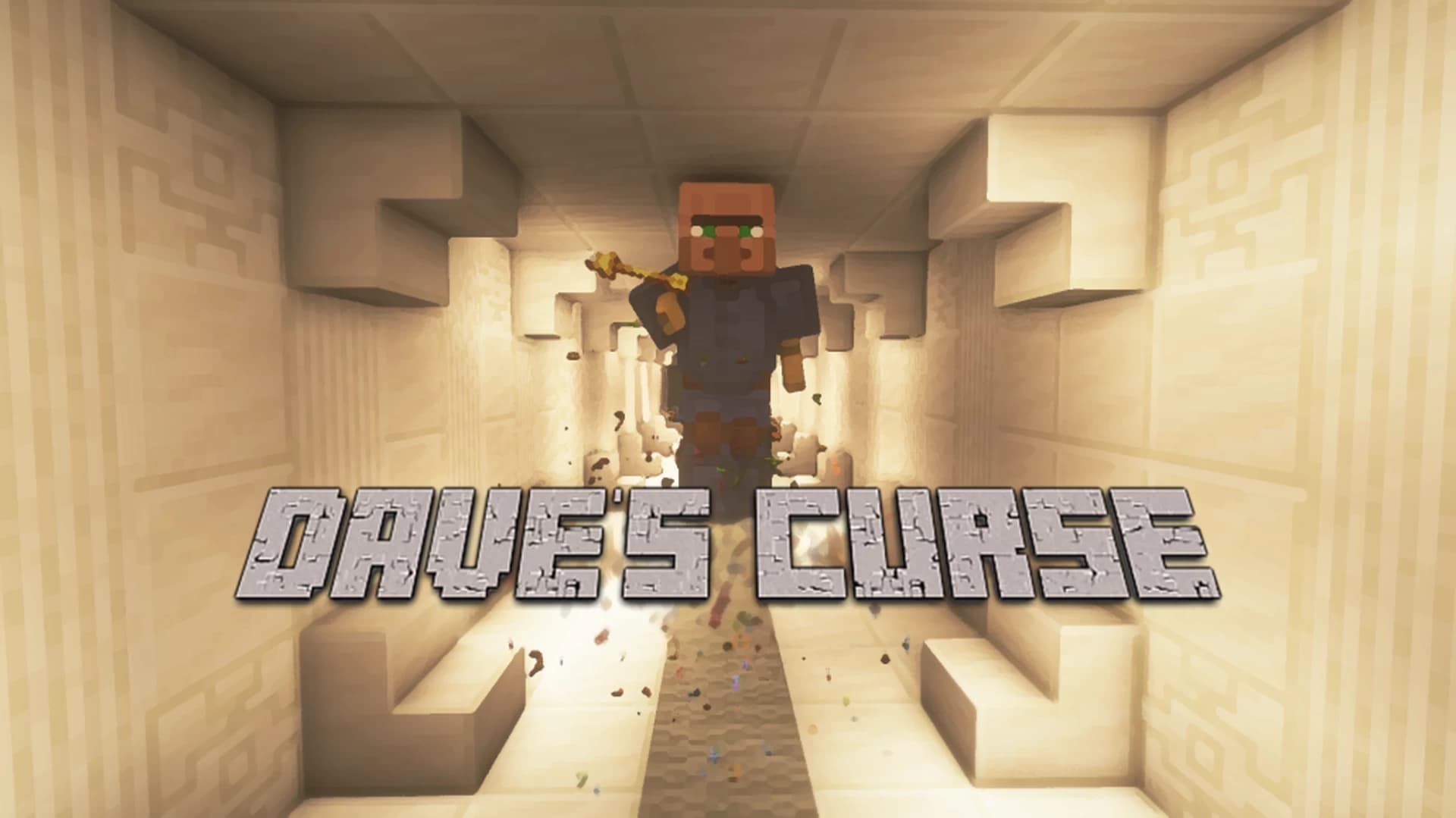 MinecraftのマップDave's Curseのロゴ