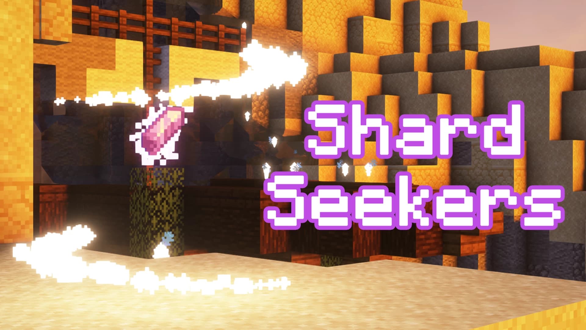 MinecraftのマップShard Seekersのロゴ