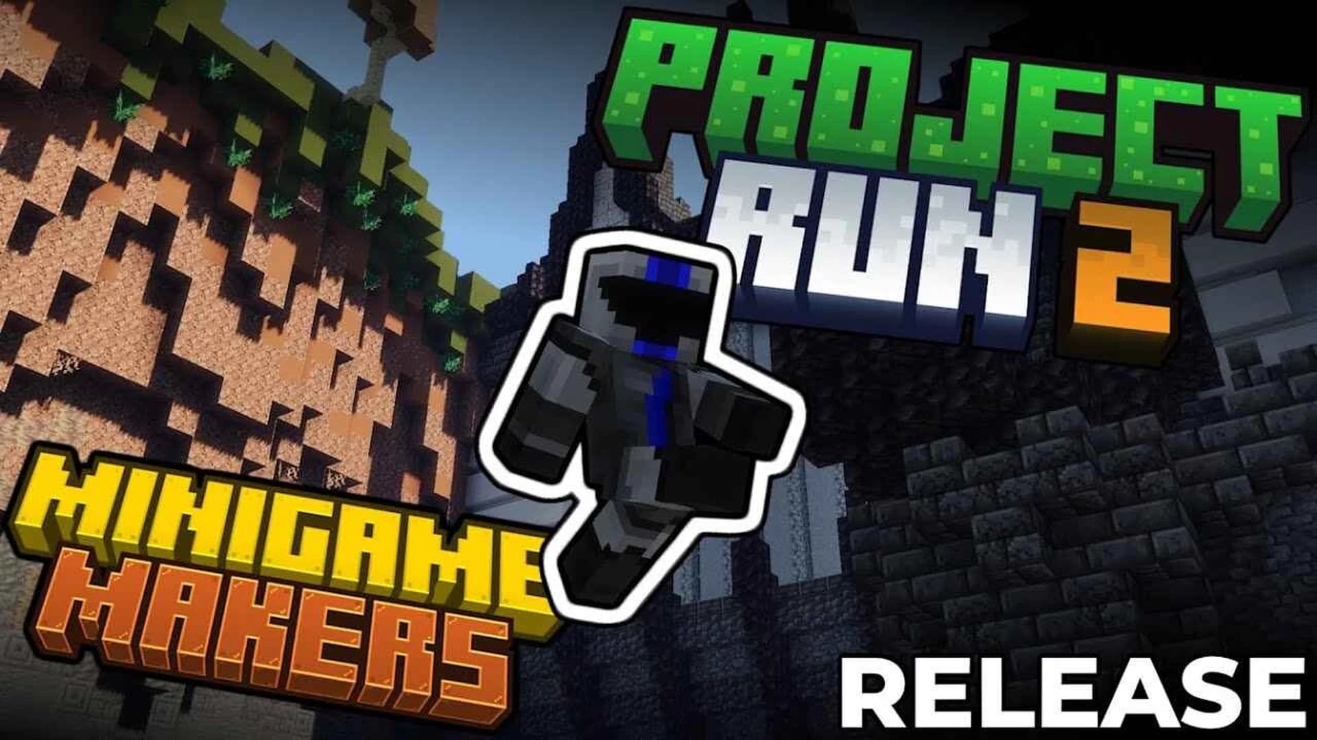 MinecraftのマップProject Run 2のロゴ
