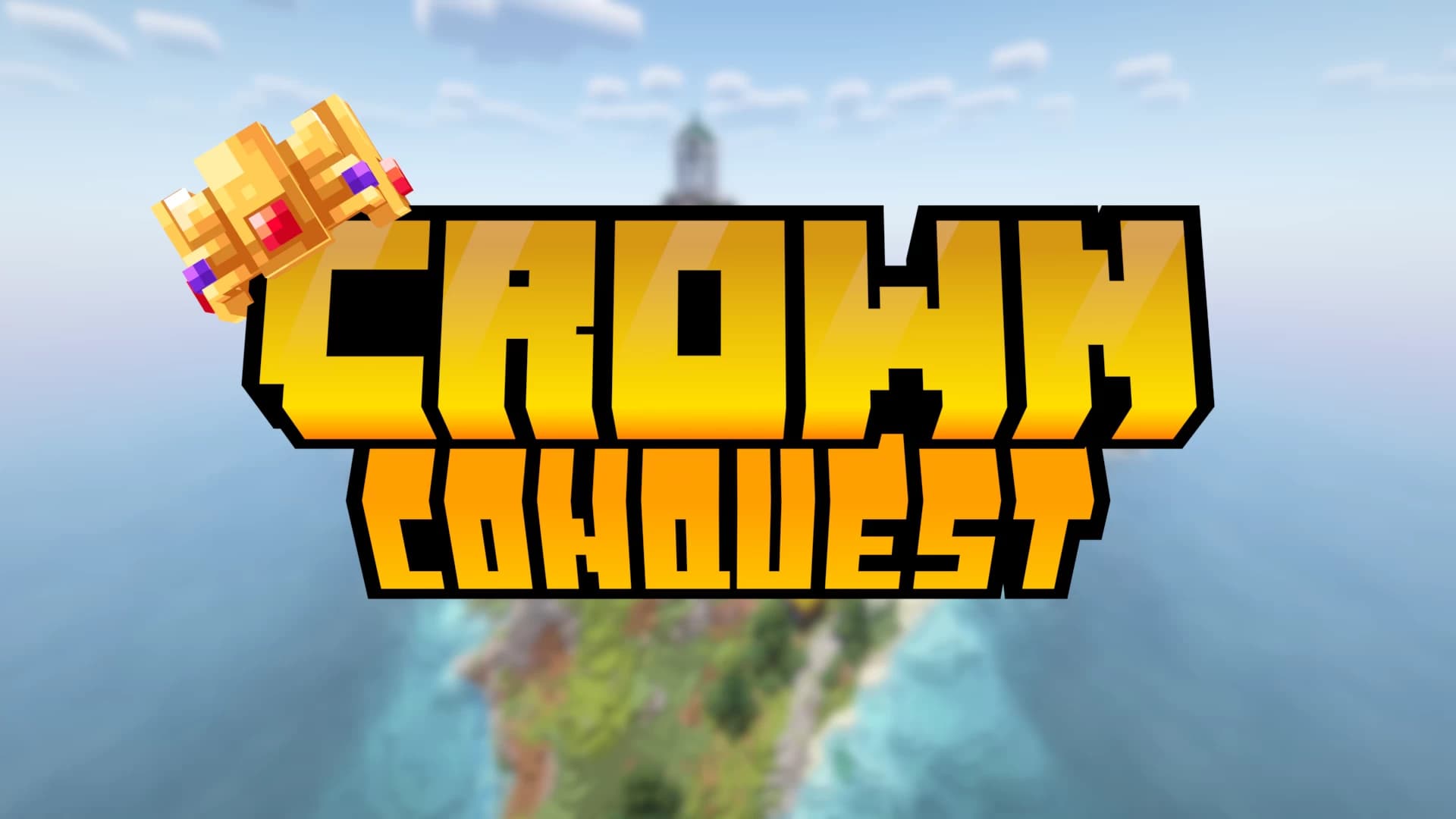 MinecraftのマップCrown Conquestのロゴ